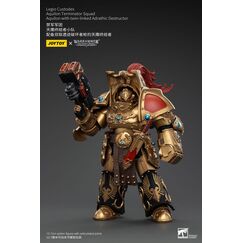 Figurka Warhammer Herezja Horusa 1/18 - Legio Custodes Aquilon Terminator Squad Aquilon with twin-linked Adrathic Destructor