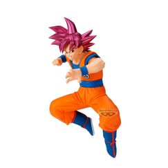 Figurka Dragon Ball Super Match Makers - Super Saiyan God Goku (VS Beerus)