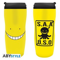 Kubek podr&oacute;żny Assassination Classsroom - Koro-sensei