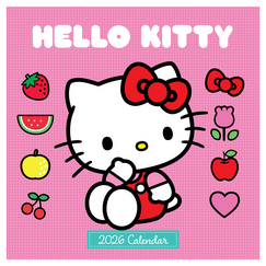 Kalendarz ścienny Hello Kitty 2026
