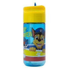 Butelka plastikowa ze słomką Psi Patrol - Pup Power (430 ml)