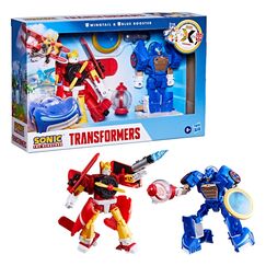 Zestaw 2 figurek Transformers x Sonic the Hedgehog - Wingtail & Blue Booster