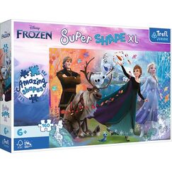 Puzzle Disney: Kraina Lodu Super Shape XL (160 element&oacute;w)