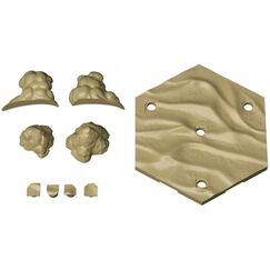 Podstawka dla figurek Gundam - Customize Scene Base (Desert Ver.)