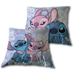 Poduszka Disney Stitch i Angel #2 (40 x 40 cm)