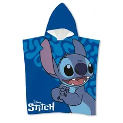 Ręcznik typu poncho dziecięcy Disney Stitch (55 x 110 cm)