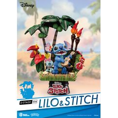 Figurka Lilo & Stitch D-Stage Diorama - Stitch