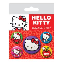 Przypinki Hello Kitty Colourful Poses (5 szt.)
