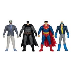 Zestaw 4 figurek z komiksem DC Direct Page Punchers - Batman, Son of Batman, Superman, Joker (Batman: The Dark Knight Returns)