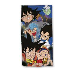 Ręcznik plażowy Dragon Ball Super - Bohaterowie #2 (70 x 140 cm)