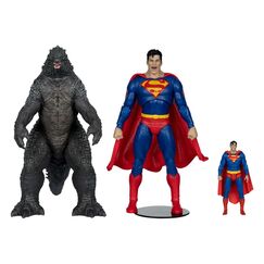 Zestaw 2 figurek DC Multiverse Monsterverse - Superman Vs. Godzilla