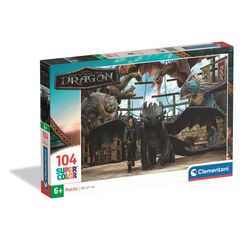 Puzzle Jak wytresować smoka Supercolor (104 elementy) #2