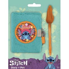 Pluszowy notatnik z długopisem Disney Stitch