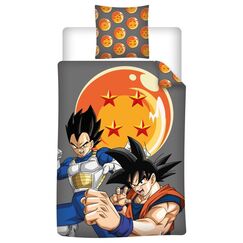 Komplet poszewek na pościel Dragon Ball Z - Goku & Vegeta (140x200cm)