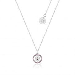 Naszyjnik Kraina Lodu 2 - Snowflake Birhstone
