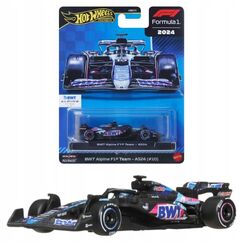 Model pojazdu Hot Wheels Premium Formula 1 (2024) 1/64 - BWT Alpine F1 Team A524 (#10) (JBM21)