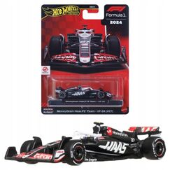 Model pojazdu Hot Wheels Premium Formula 1 (2024) 1/64 - MoneyGram Haas F1 Team VF-24 (#27) (JBM22)