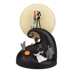 Lampka Diorama Miasteczko Halloween
