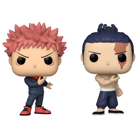 Zestaw 2 figurkek Jujutsu Kaisen POP! - Yuji Itadori i Aoi Todo- Zdjęcie 3