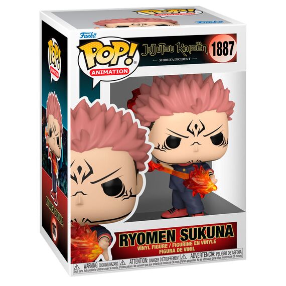 Figurka Jujutsu Kaisen POP! - Ryomen Sukuna (Fire Arrow) (1887)- Zdjęcie 2