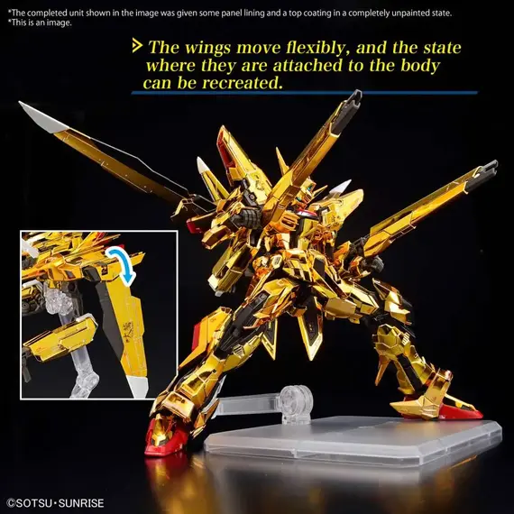 Model figurki GUNDAM RG 1/144 - Akatsuki Gundam Oowashi Unit- Zdjęcie 11