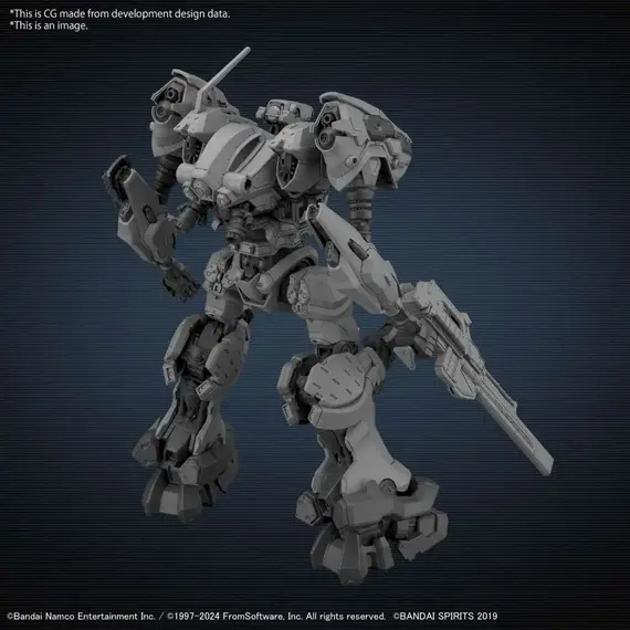 Figurka do złożenia Armored Core VI 30MM - RaD CC-2000 Orbiter- Zdjęcie 2