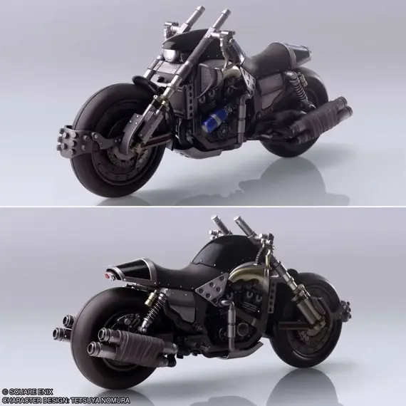 Figurka z pojazdem Final Fantasy VII Bring Arts - Cloud Strife & Hardy-Daytona- Zdjęcie 8