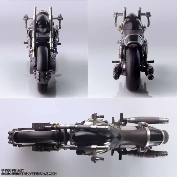 Figurka z pojazdem Final Fantasy VII Bring Arts - Cloud Strife & Hardy-Daytona- Zdjęcie 11