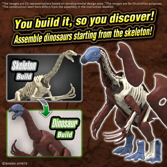 Model do składania Plannosaurus - Therizinosaurus- Zdjęcie 4