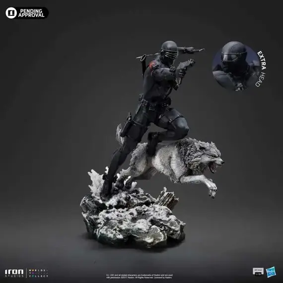 Figurka G.I. Joe Art Scale 1/10 - Snake Eyes- Zdjęcie 8