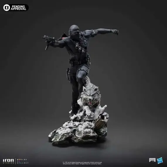 Figurka G.I. Joe Art Scale 1/10 - Snake Eyes- Zdjęcie 2