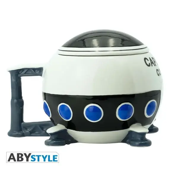 Kubek 3D Dragon Ball - Capsule Corp Spaceship- Zdjęcie 3