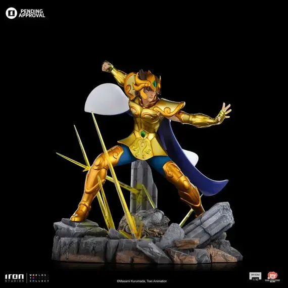 Figurka Saint Seiya Art Scale 1/10 - Leo Aiolia- Zdjęcie 4