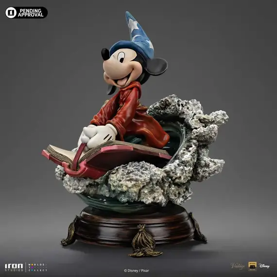 Figurka Disney Classics Vintage Art Scale Deluxe 1/10 - Sorcerer Mickey- Zdjęcie 2