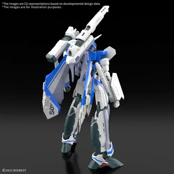 Model do składania Macross Delta HG 1/100 - VF-31J Siegfried (Hayate Immelman)- Zdjęcie 3