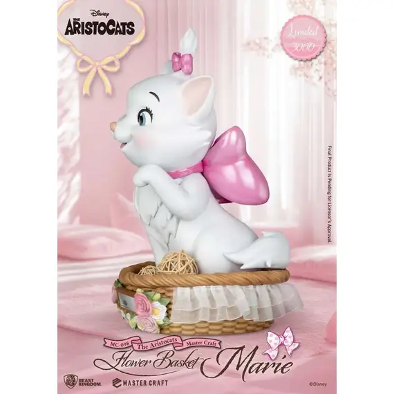 Figurka The Aristocats Master Craft - Flower Basket Marie- Zdjęcie 2