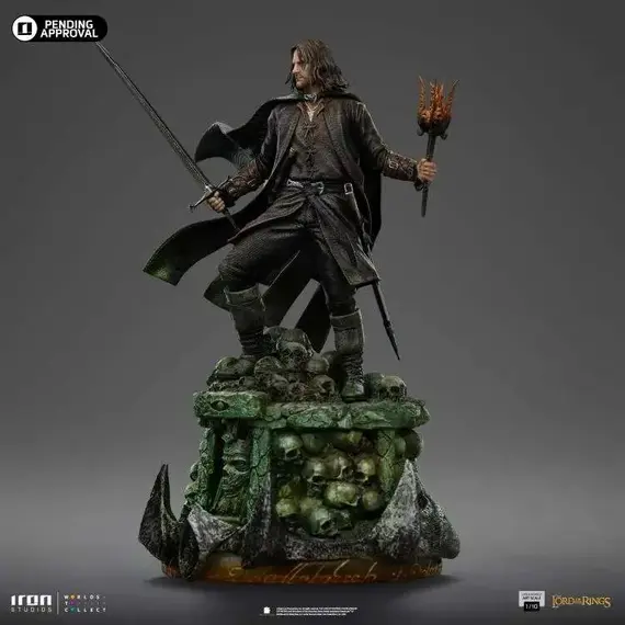 Figurka Władca Pierścieni Art Scale 1/10 - Aragorn Unleashed- Zdjęcie 8