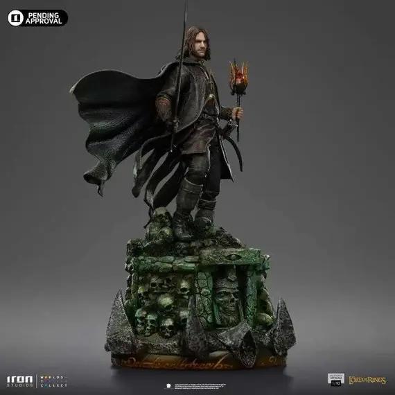 Figurka Władca Pierścieni Art Scale 1/10 - Aragorn Unleashed- Zdjęcie 11