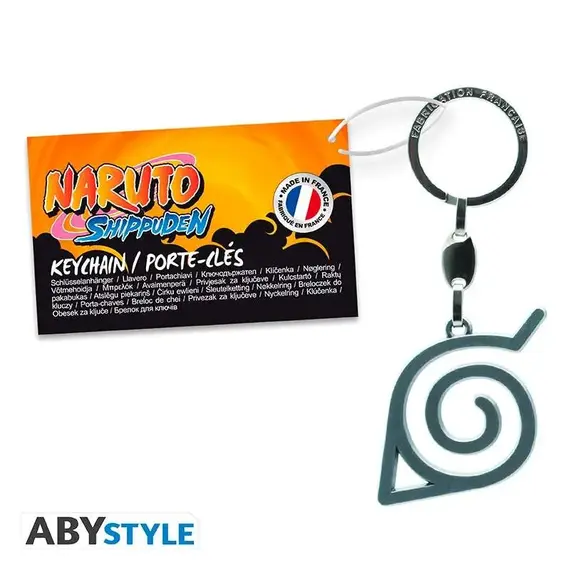 Brelok z metalu Naruto Shippuden - Konoha- Zdjęcie 8