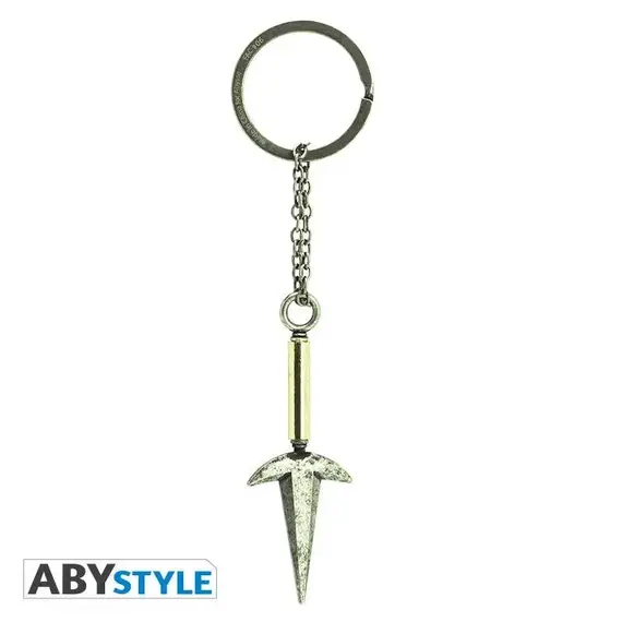 Brelok 3D z metalu Naruto Shippuden - Kunai Minato Namikaze- Zdjęcie 3