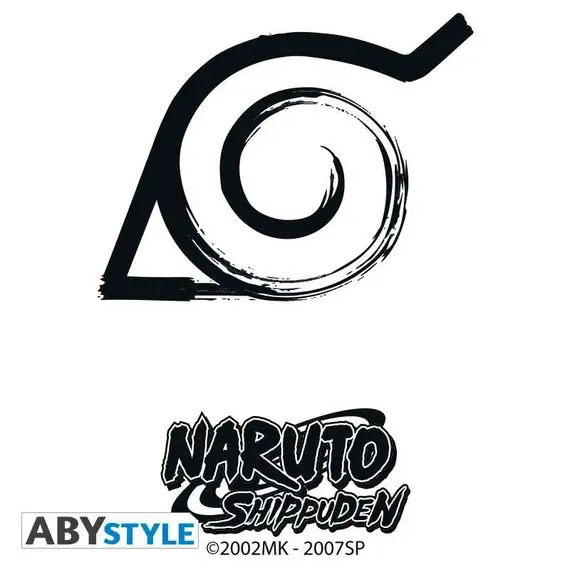 Duża szklanka Naruto Shippuden - Konoha (850 ml)- Zdjęcie 2