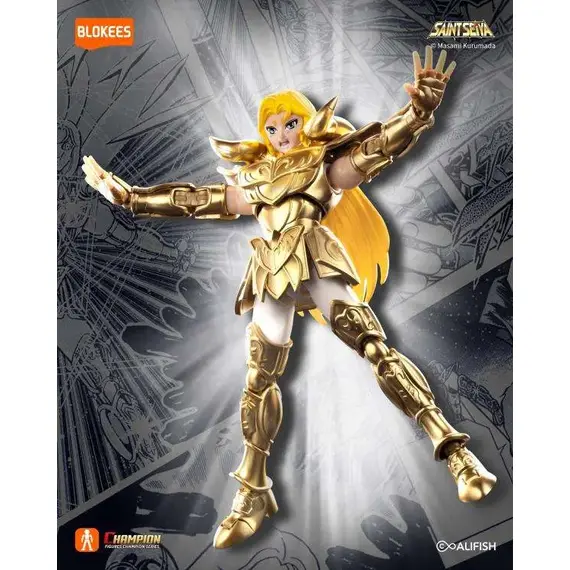 Figurka do złożenia Saint Seiya Blokees Champion Class - Aries Mu- Zdjęcie 2