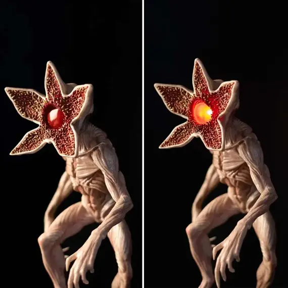 Lampka LED 3D Stranger Things - Figurka Demogorgon- Zdjęcie 6