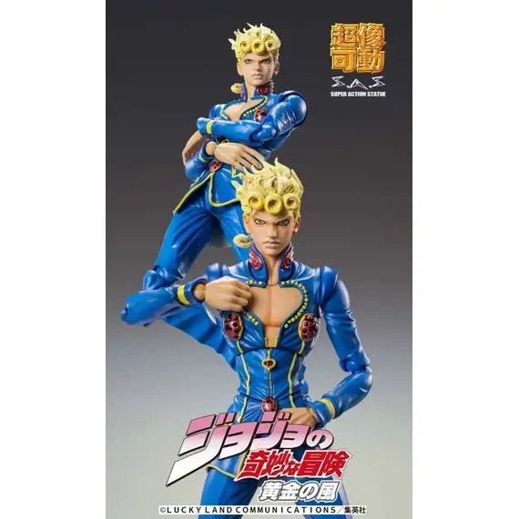 Figurka Jojo's Bizarre Adventure Part 5 (Golden Wind) SAS - Giorno Giovanna Second- Zdjęcie 8