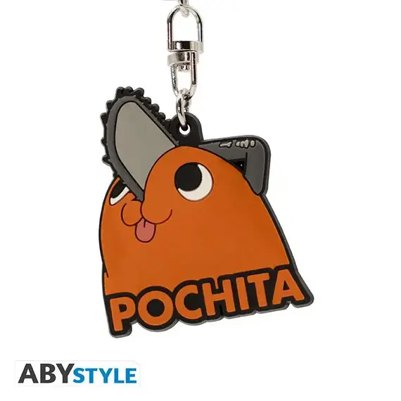 Brelok z PVC Chainsaw Man - Pochita- Zdjęcie 2