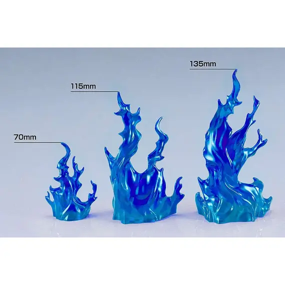 Akcesoria do figurek The Simple Effect Flames: Blue- Zdjęcie 3