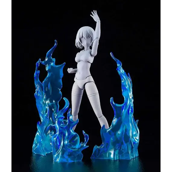 Akcesoria do figurek The Simple Effect Flames: Blue- Zdjęcie 4