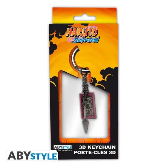 Brelok z metalu Naruto Shippuden - Kunai & Explosive Tag- Zdjęcie 4