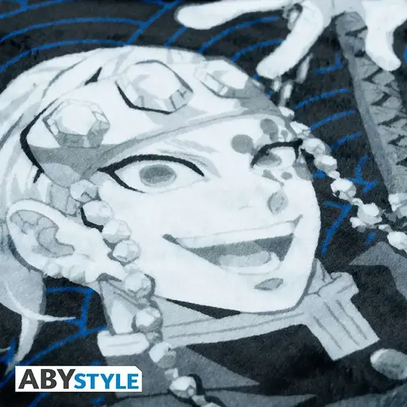Koc z polaru Demon Slayer Kimetsu no Yaiba - Tanjiro & Tengen (150x120cm)- Zdjęcie 3