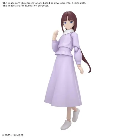 Model do składania After War Gundam X Figure-rise Standard - Tiffa Adill- Zdjęcie 2